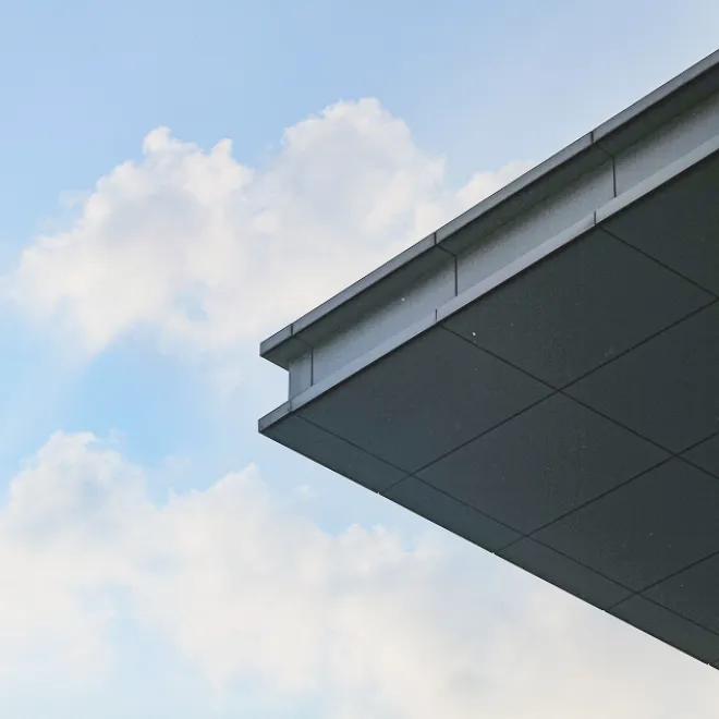 roofguard hoek van een dak
